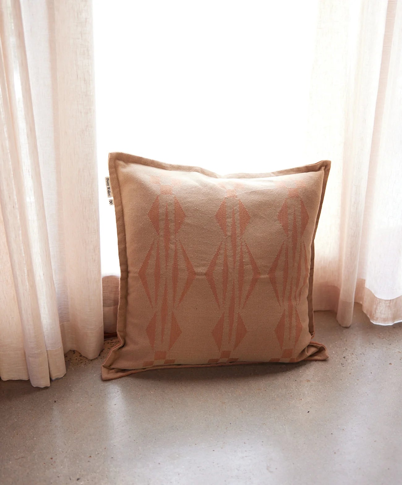 Pony Rider Wildflower Cushion | Light Safari