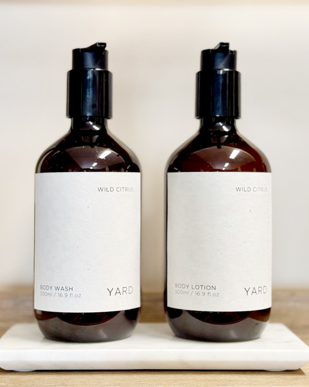 YARD Body Wash + Lotion Duo - Wild Citrus