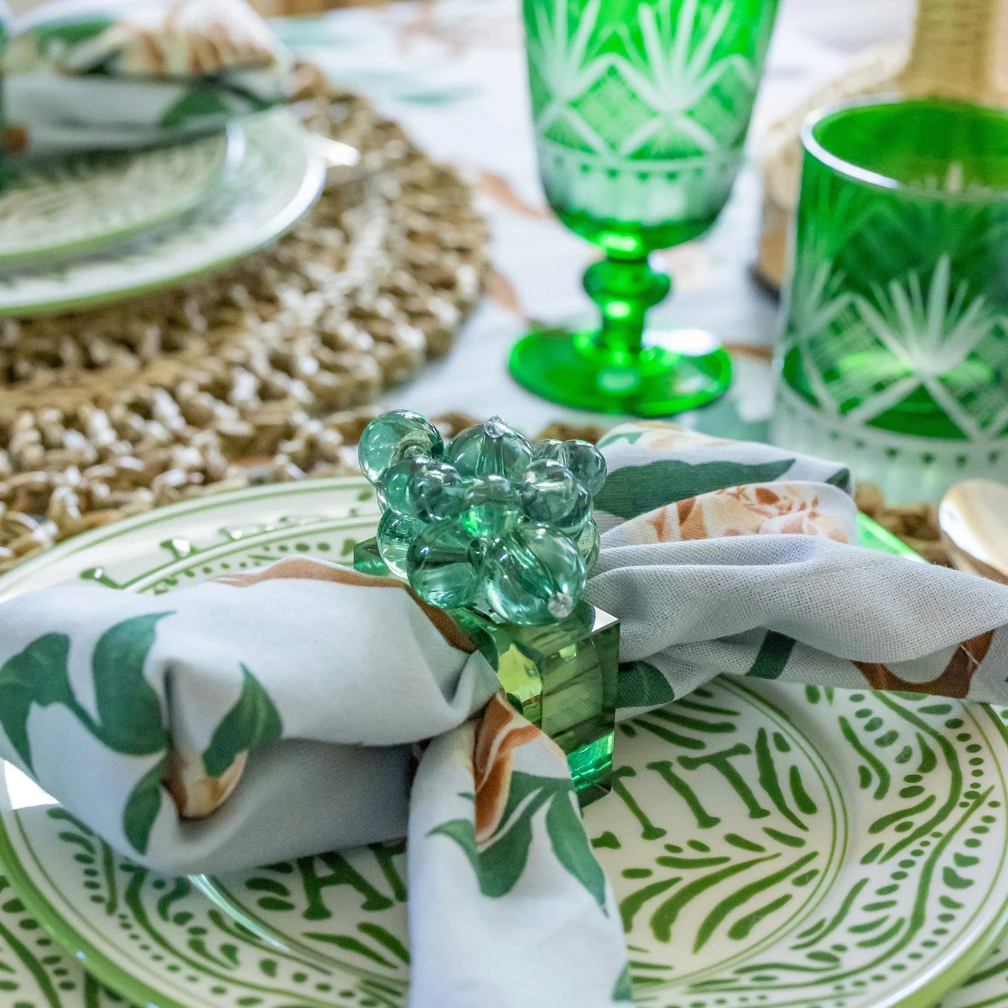 Luxe & beau | Bon Appetit Starter Plate | Green