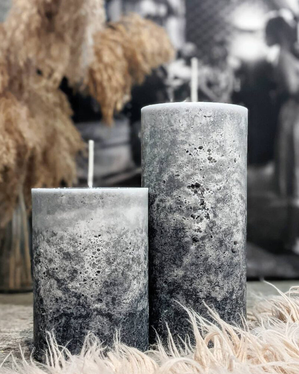 A Little Light Ombre Chapel Candle - Small - Earth