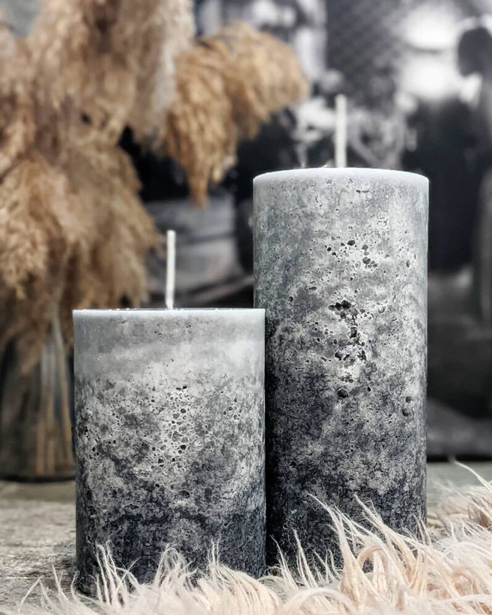 A Little Light Ombre Cathedral Candle - Small - Earth