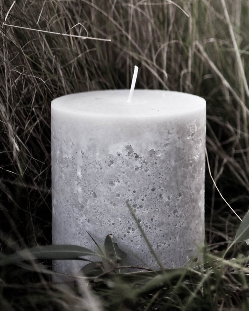 A Little Light Cathedral Candle - Extra Small - Ivory