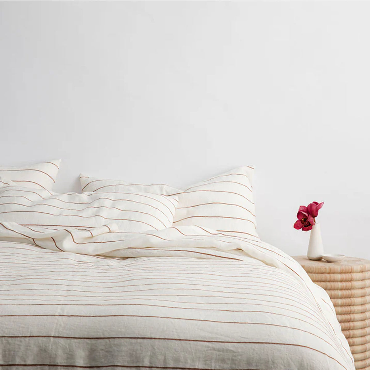 Linen Sheet Set with Pillowcases | Queen