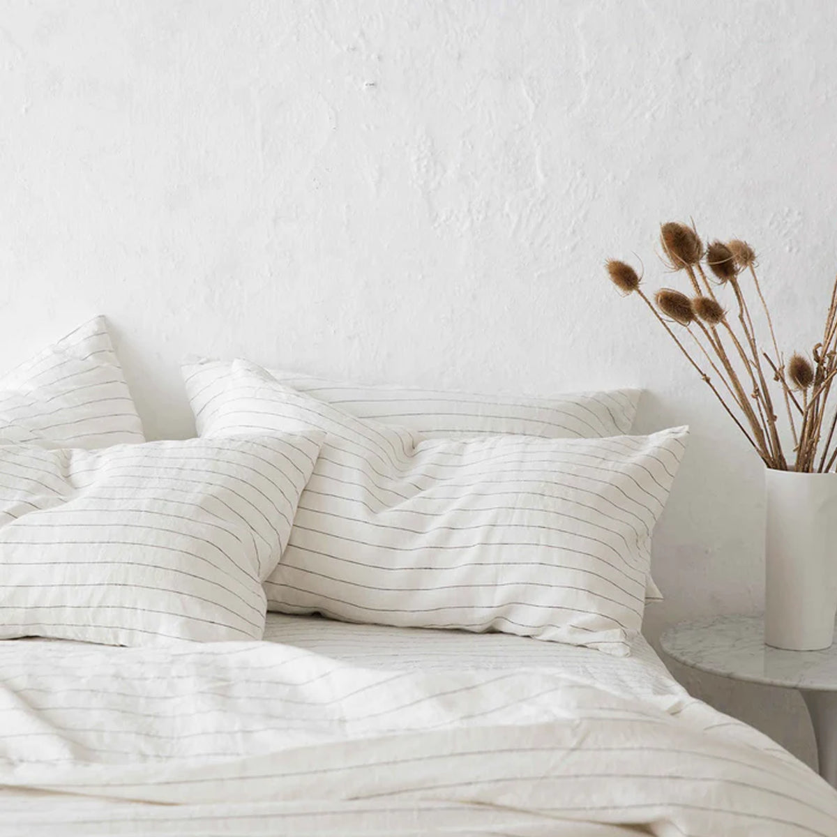 Linen Sheet Set with Pillowcases | Queen