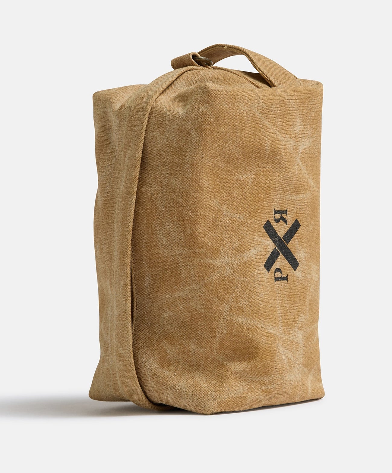 pony rider slow road duffle toiletry bag | clay
