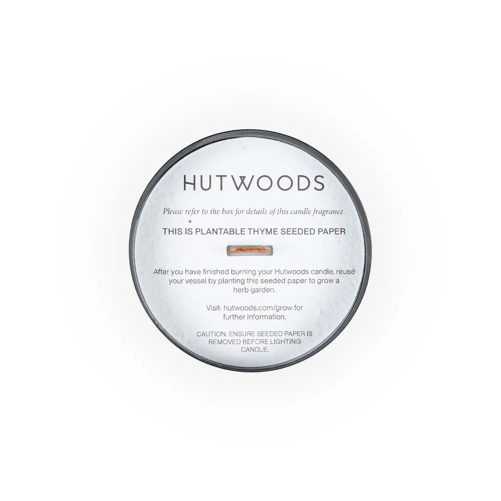 Hutwoods | Bergamot & Anjou Pear | Matte Black Vessel