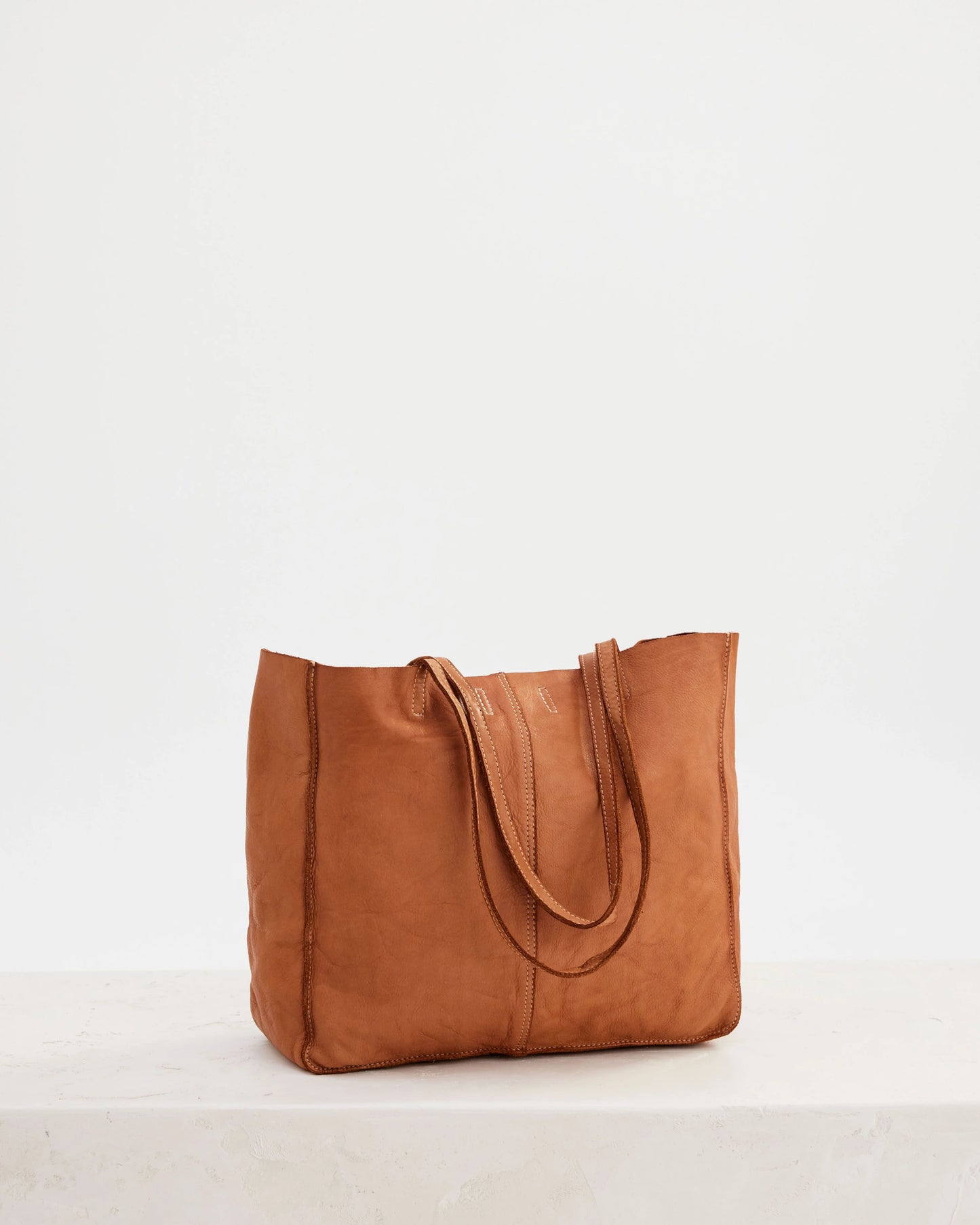 Juju & Co Baby Unlined Tote - Tan