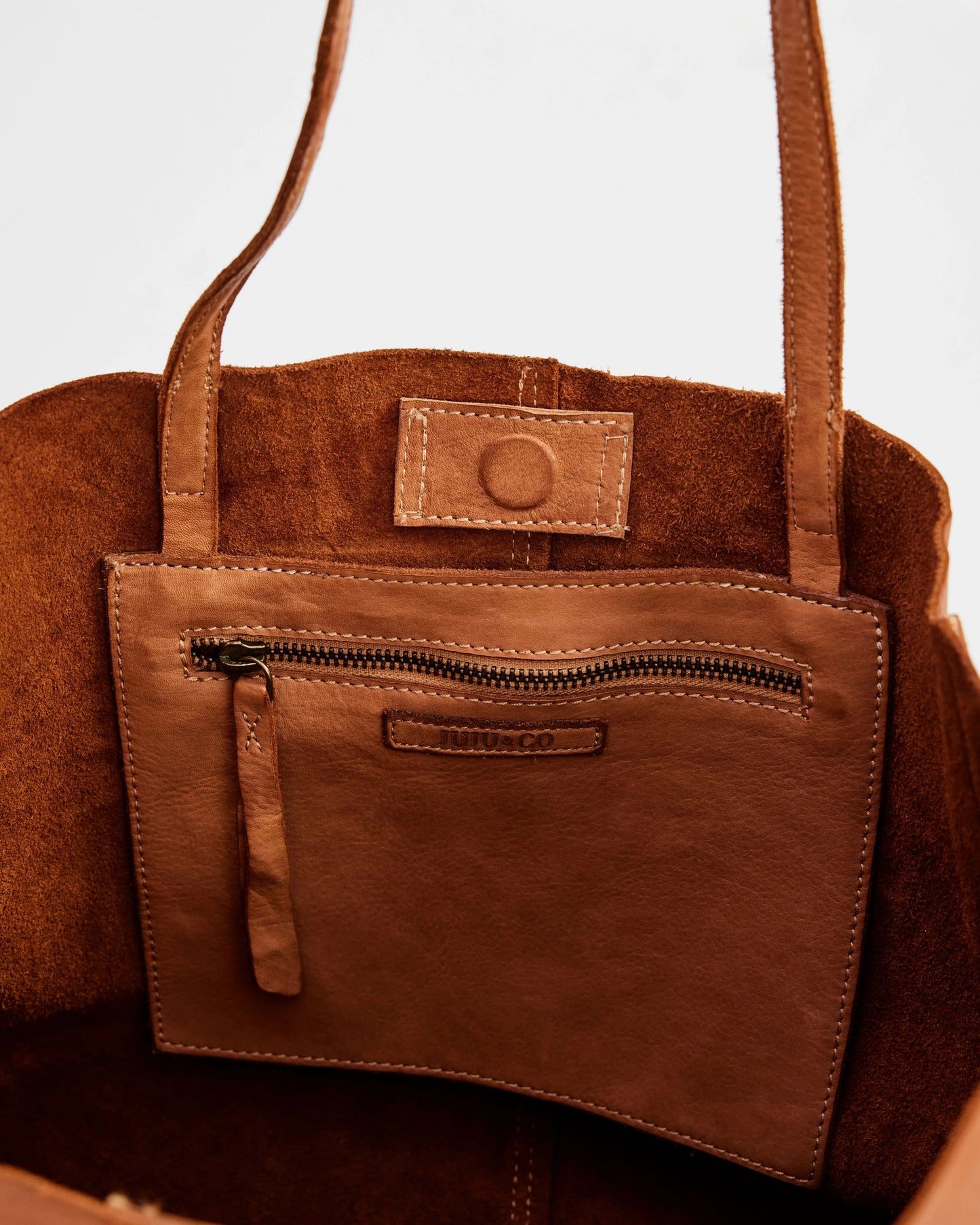 Juju & Co Baby Unlined Tote - Tan