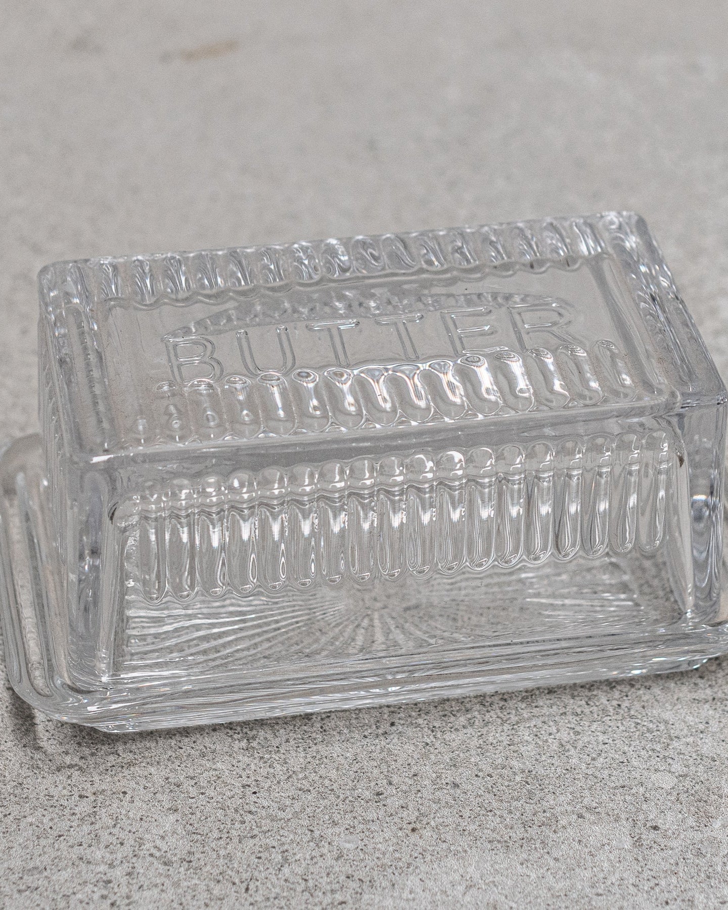 Heaven in Earth | Glass Butter Dish
