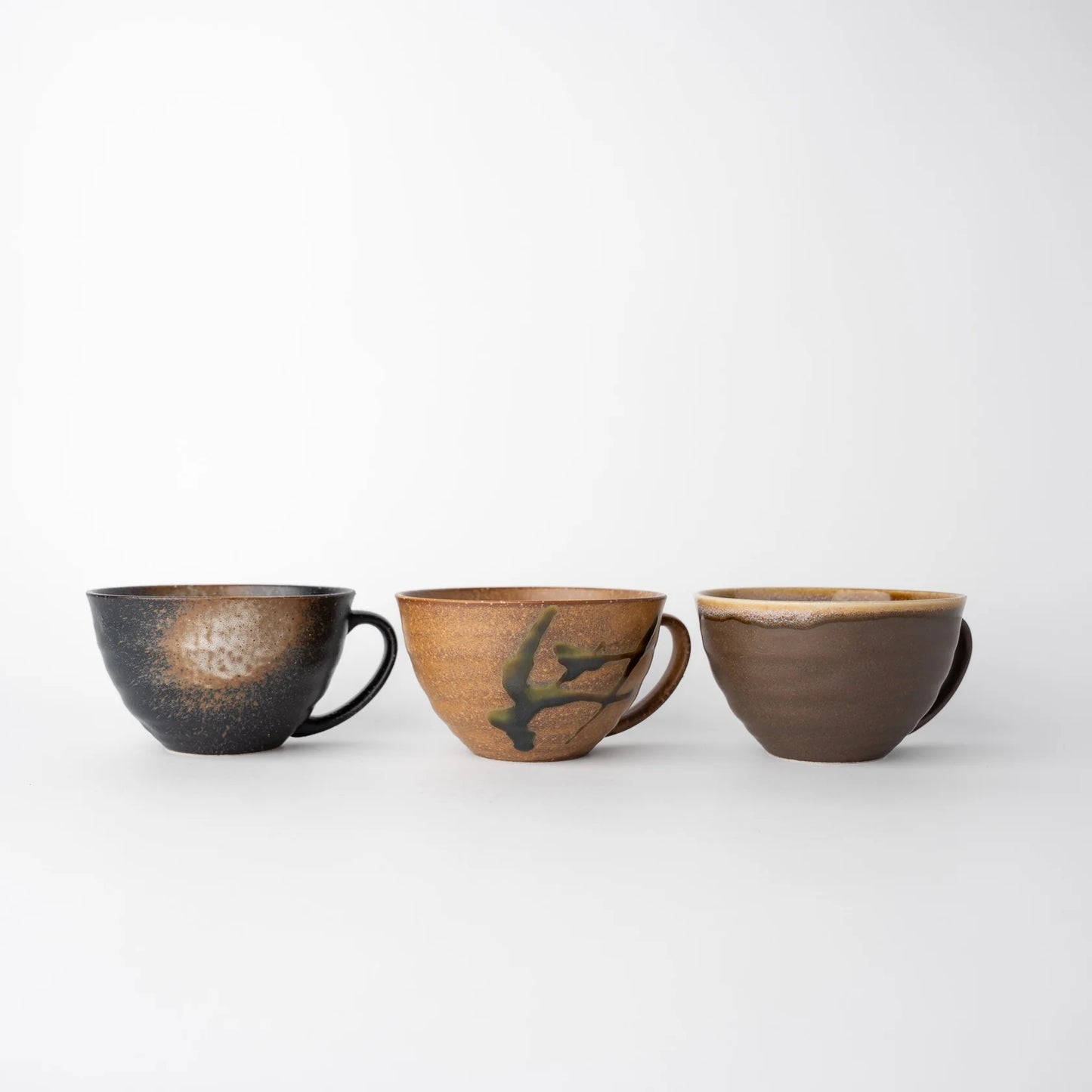 Made in Japan | 3pc cup set - desert glaze