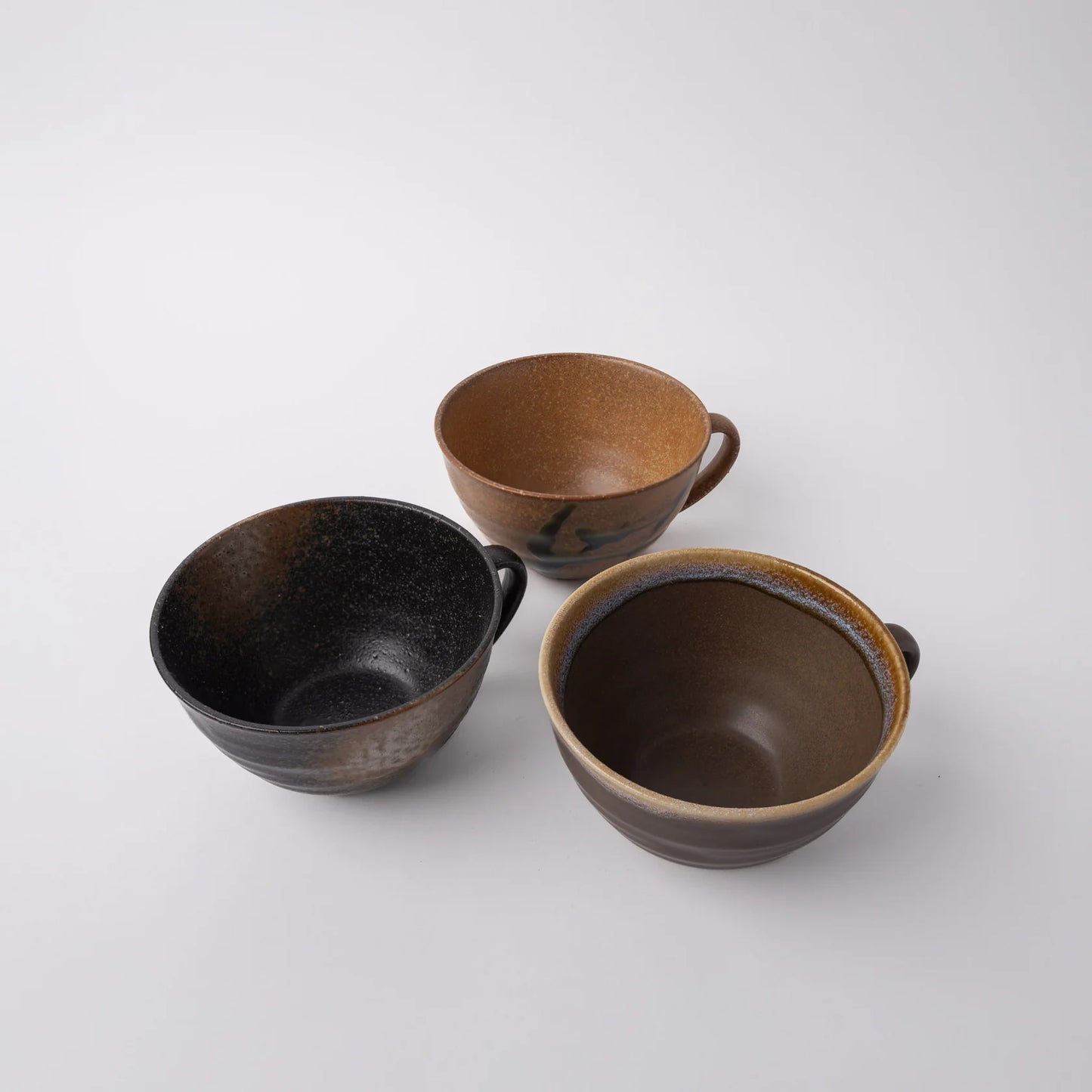 Made in Japan | 3pc cup set - desert glaze