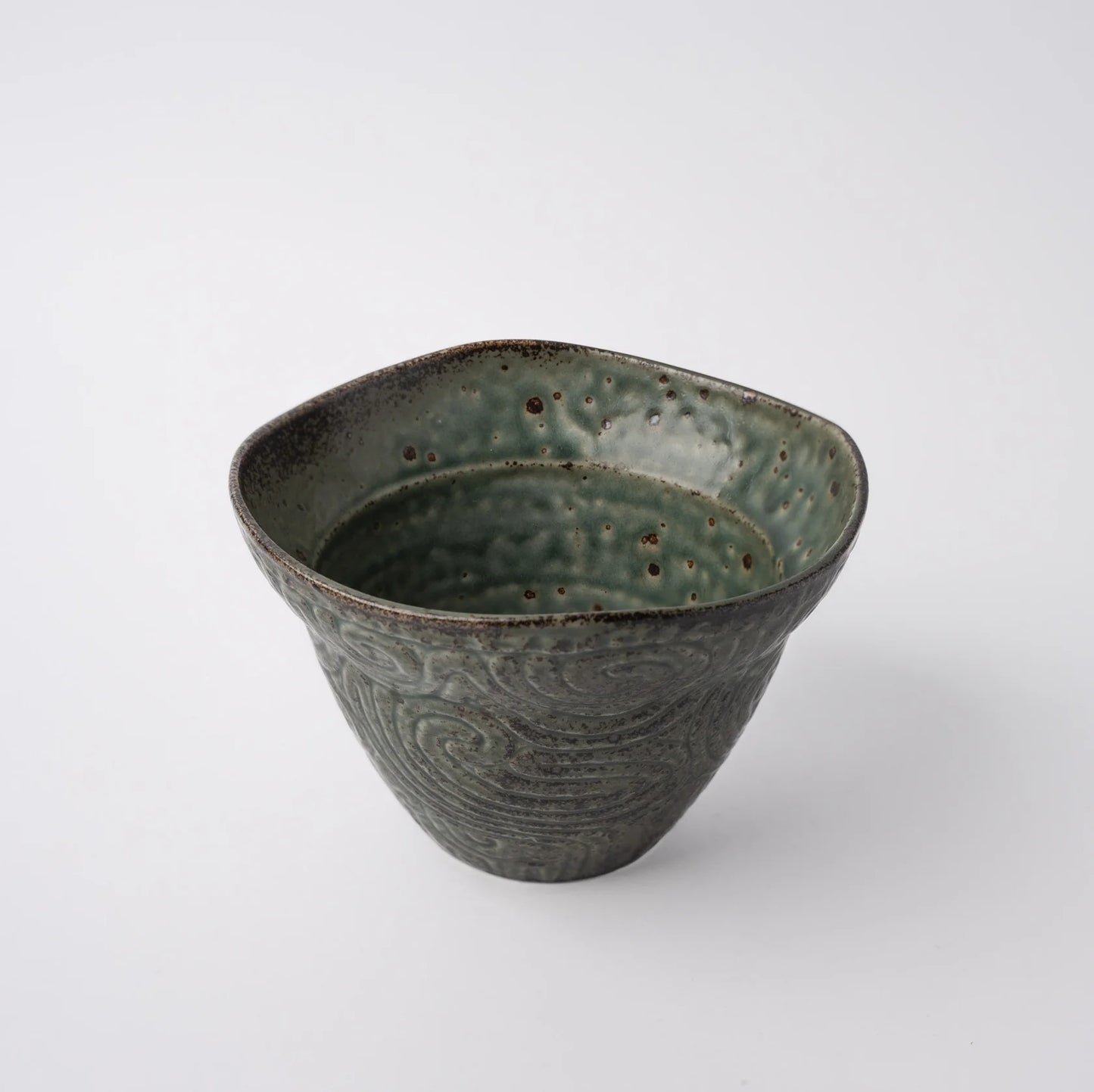 Made in Japan | deep bowl 16cm - oribe swirl
