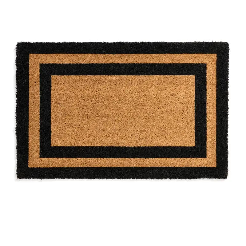 wicka | charterhouse doormat double black