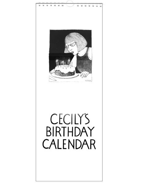 Cecily Birthday Calendar