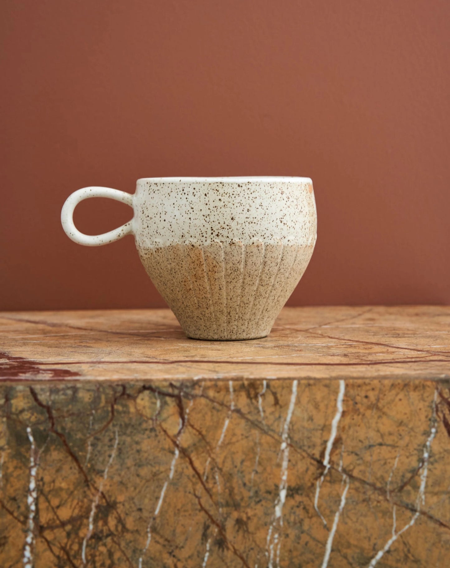 Robert Gordon White Ceylon Mug Set of 2