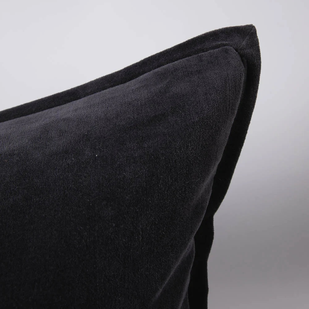 Evelyn Velvet Cushion | Midnight