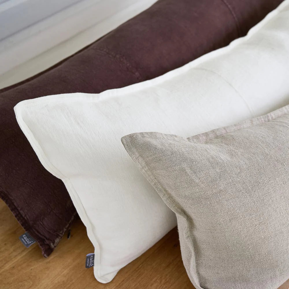 Luca Linen Long Lumbar | Natural
