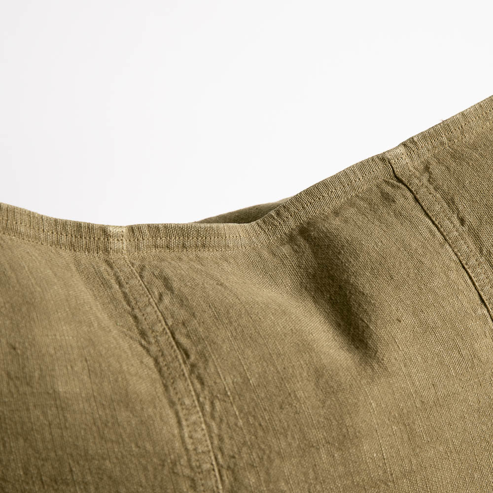 Luca Linen Cushion | Olive