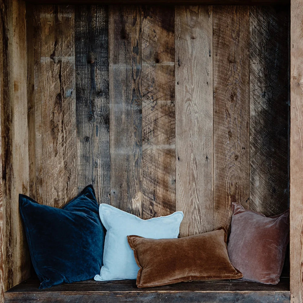 Evelyn Velvet Cushion | Midnight