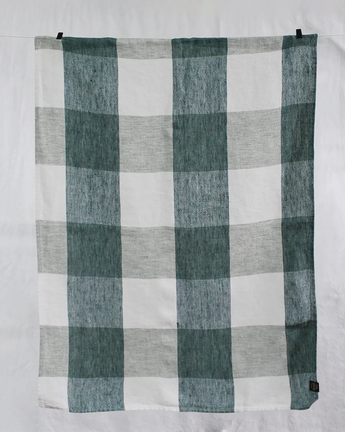 Palma Linen Tea Towel | Celadon