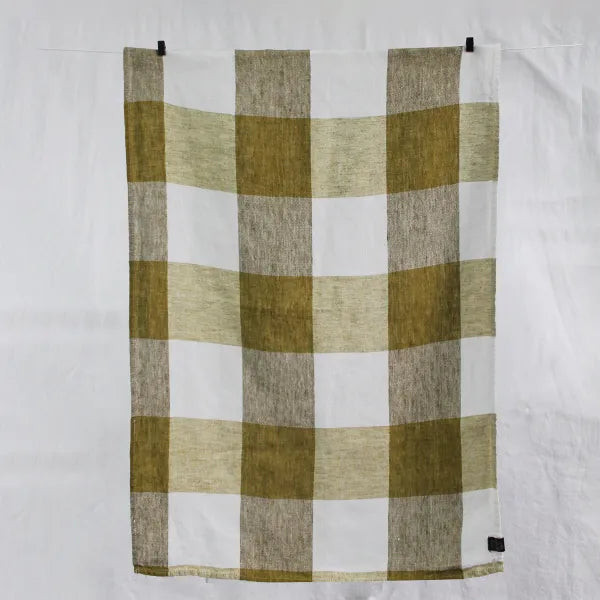 Palma Linen Tea Towel | Citrus