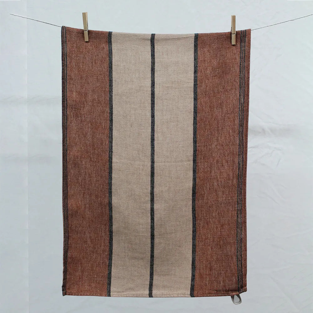 Rimini Linen Tea Towel | Cimarron