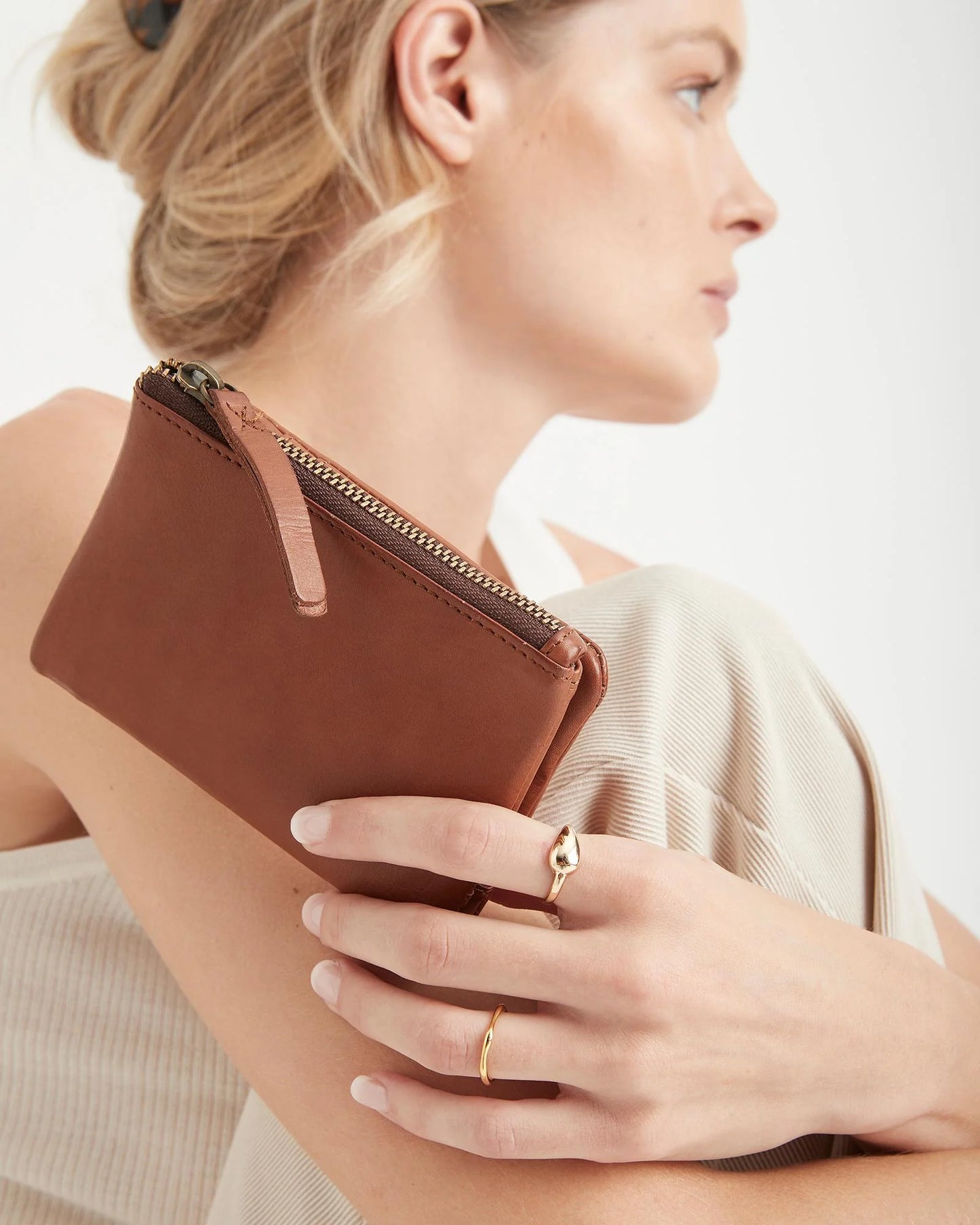 Juju & Co Capri Wallet - Small - Cognac