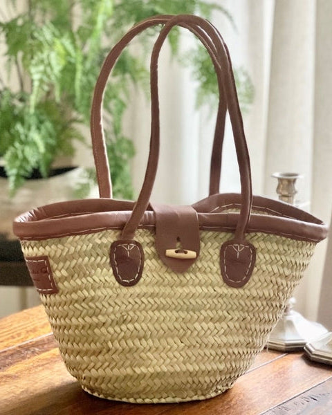 toggle basket | tan