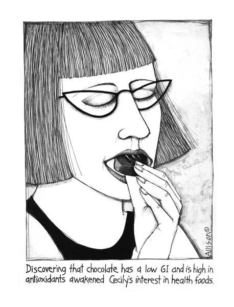 Cecily Tea Towel | Chocolate Health Food