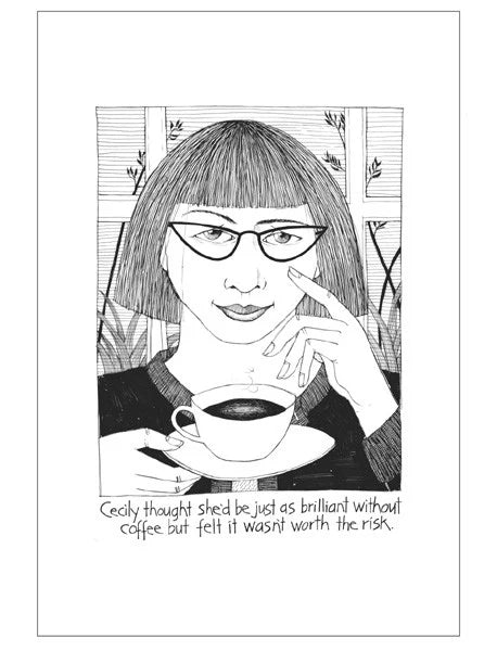 Cecily Tea Towel | Coffee Brilliance