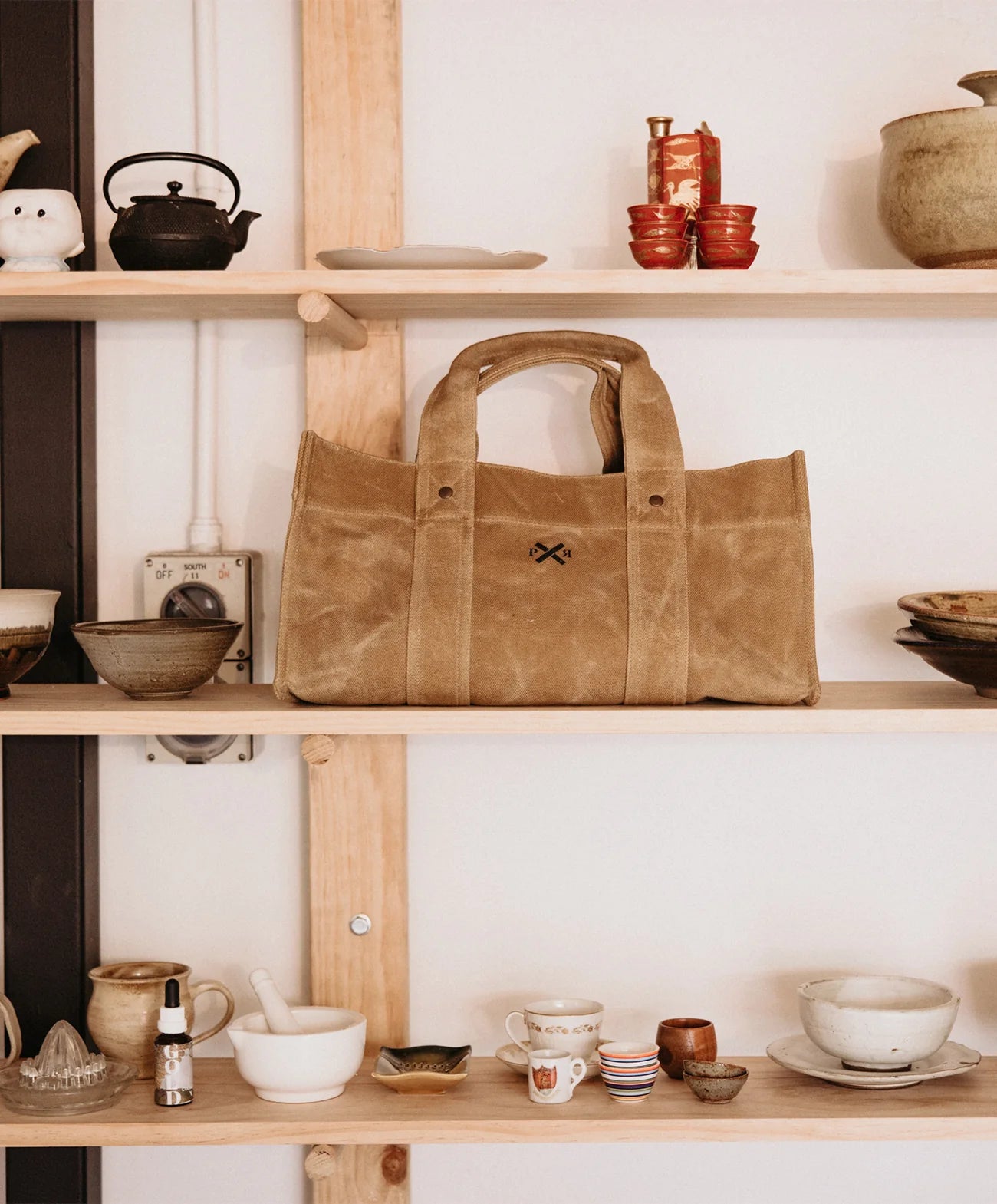 Pony Rider Crafters Basket | Clay