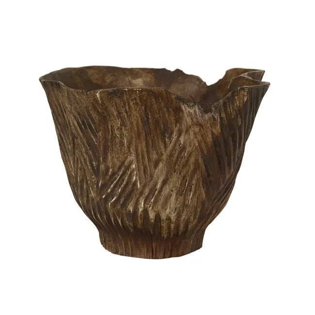 Acadia Flounce Bowl | Toffee | Medium