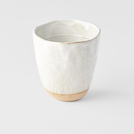 Made in Japan | lopsided mug 275ml - white bisque