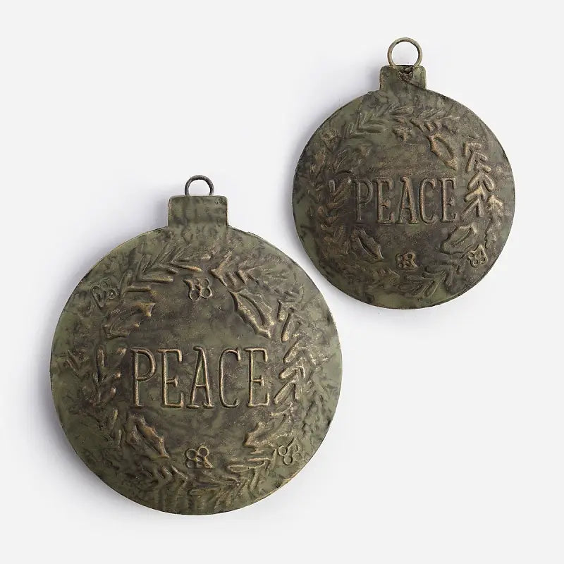 Antiquity Peace Ornament