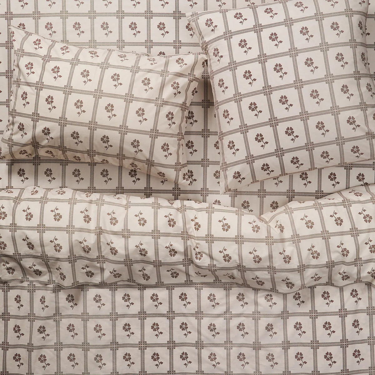 Bonny Cotton Sheets Flat | Queen