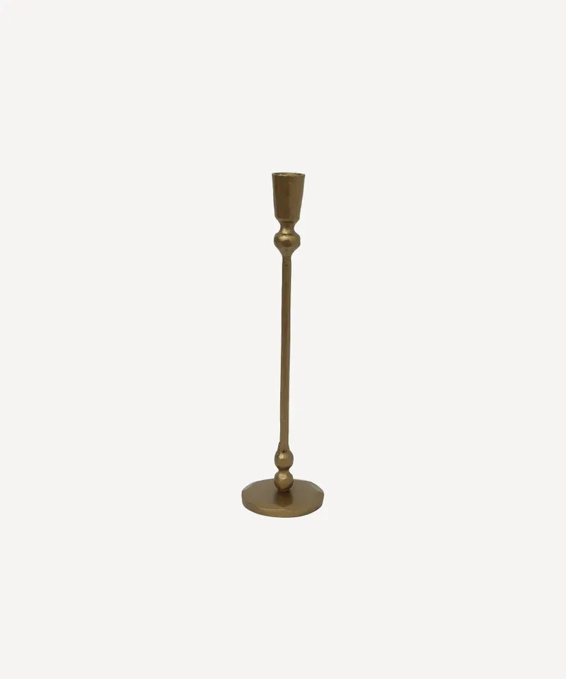 Eddie Gold Candleholder | Medium