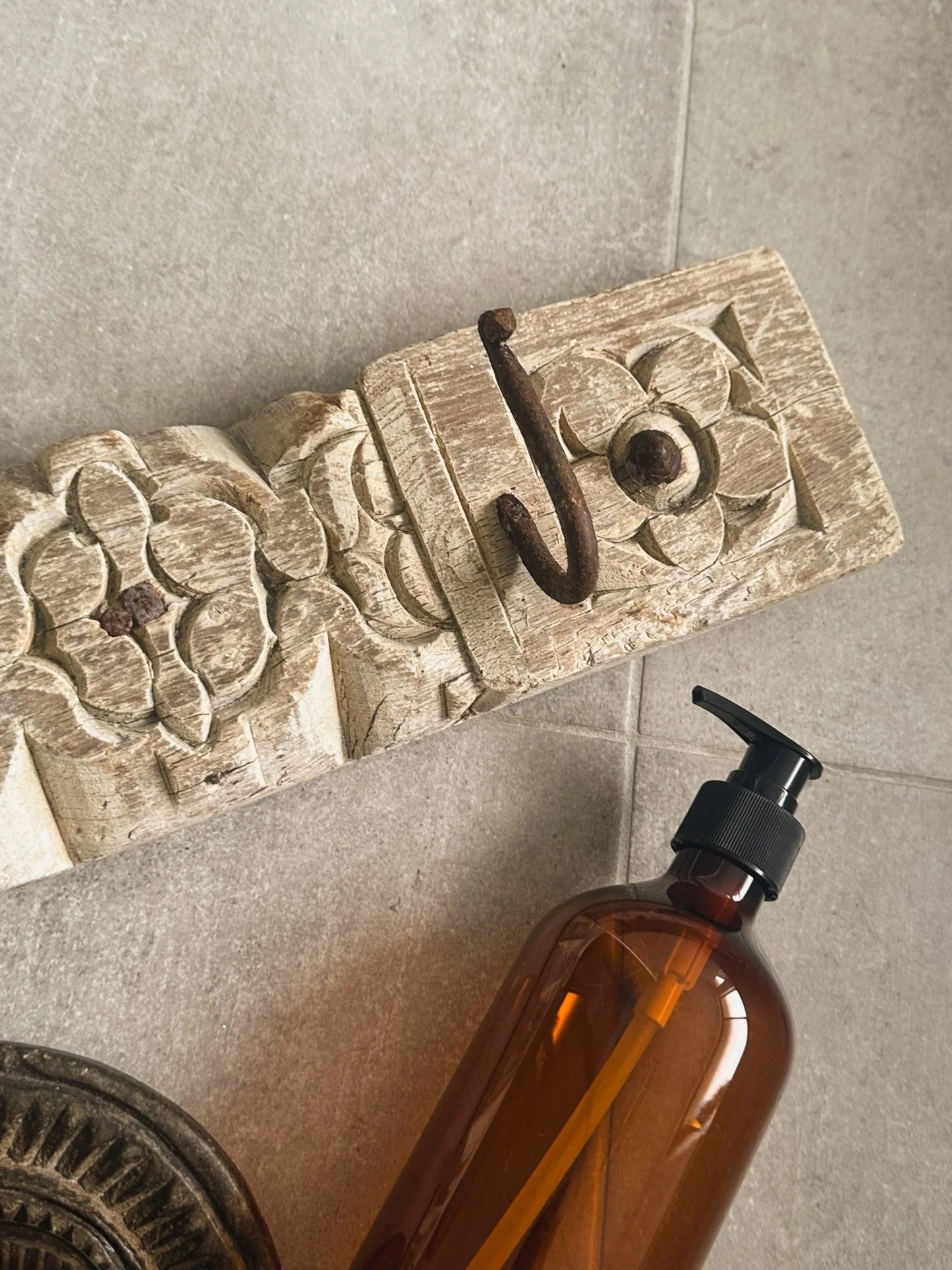 Carved Vintage Wall Hooks