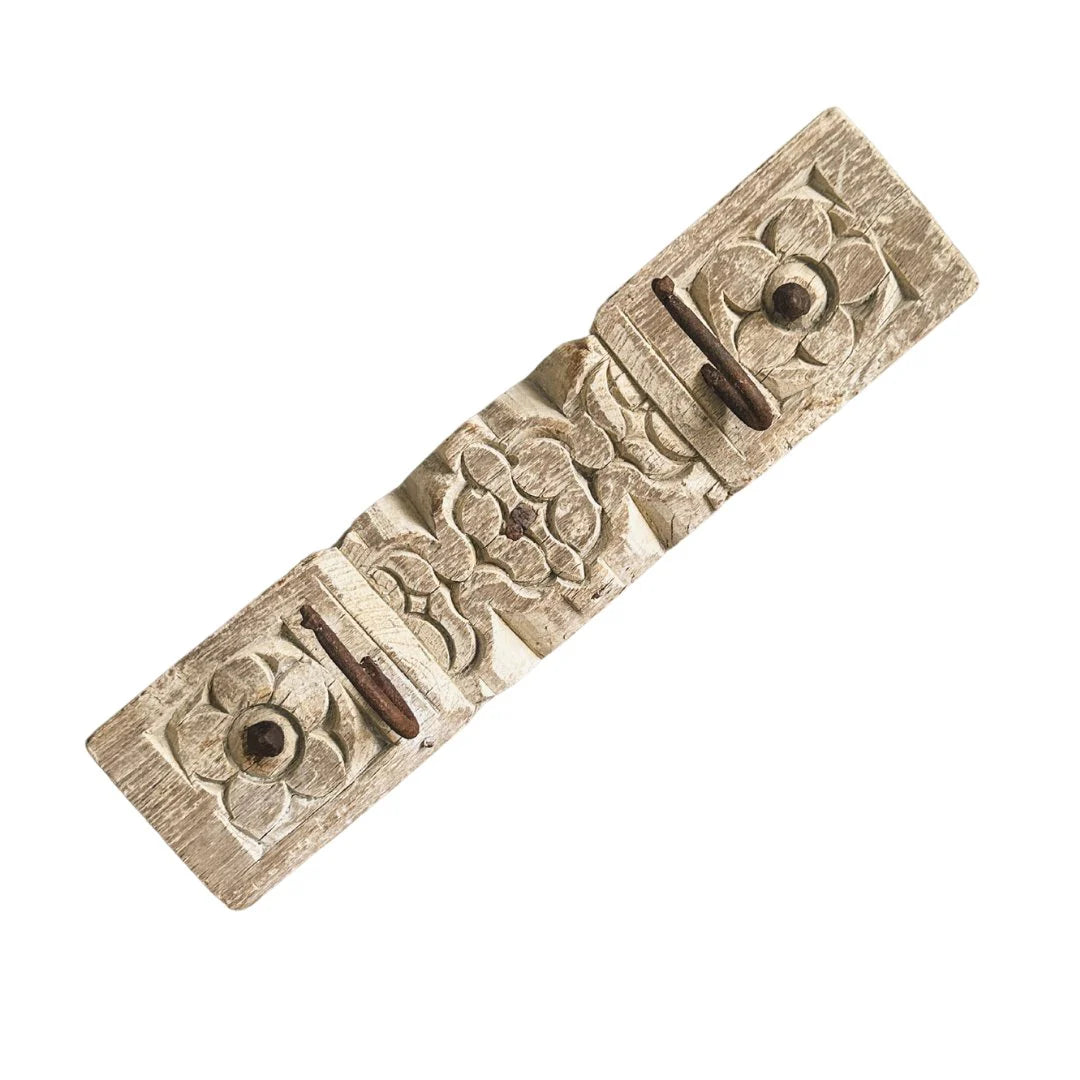 Carved Vintage Wall Hooks