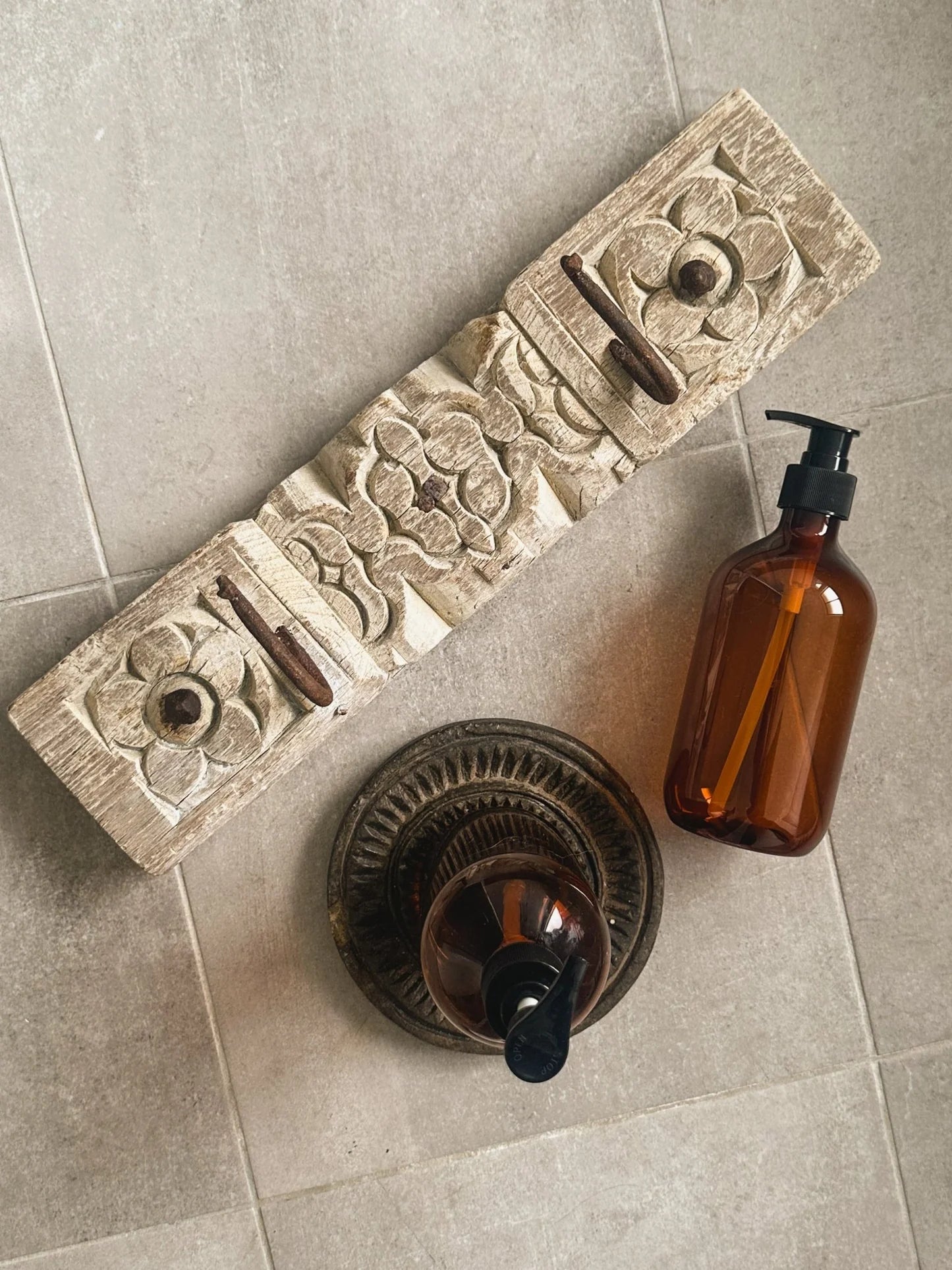 Carved Vintage Wall Hooks