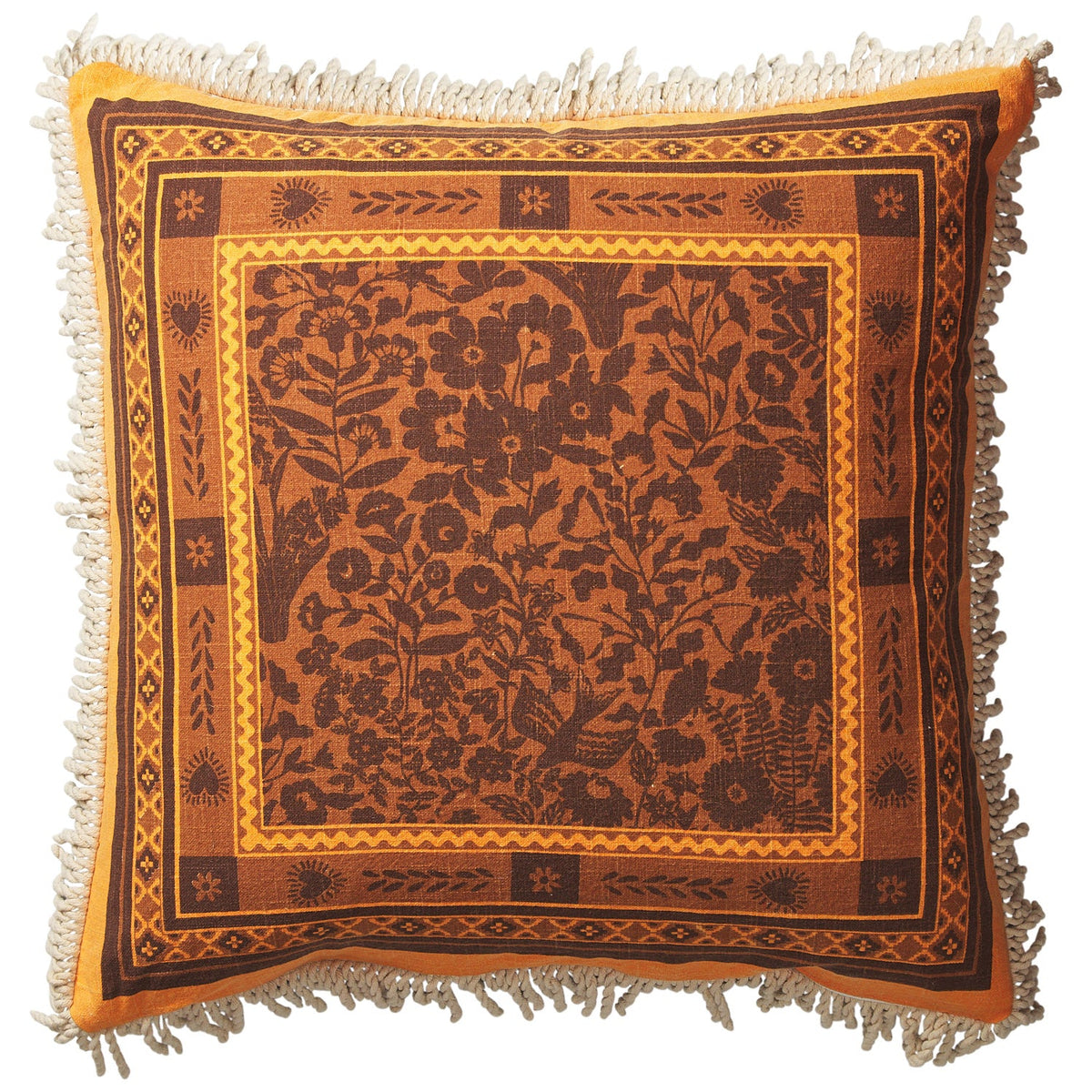 Odessa Reversible Cushion | Turquoise | Feather Insert
