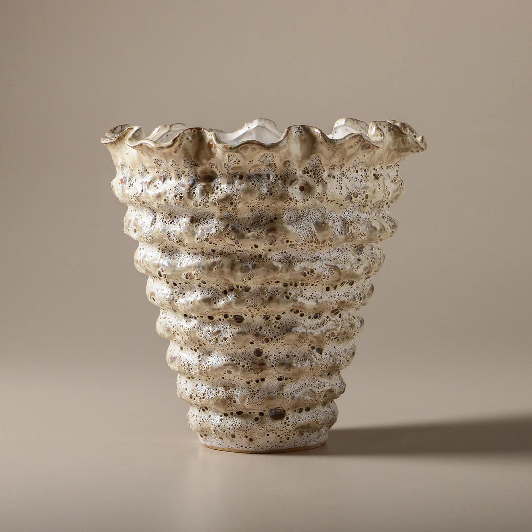 Indigo Love Nautilus Vase