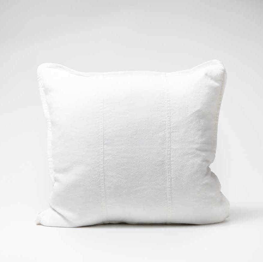 Luca Outdoor Linen Cushion | Off White