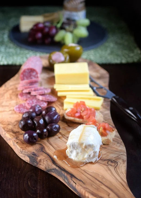 Greek Olive Wood Grazing Boards | 40cm
