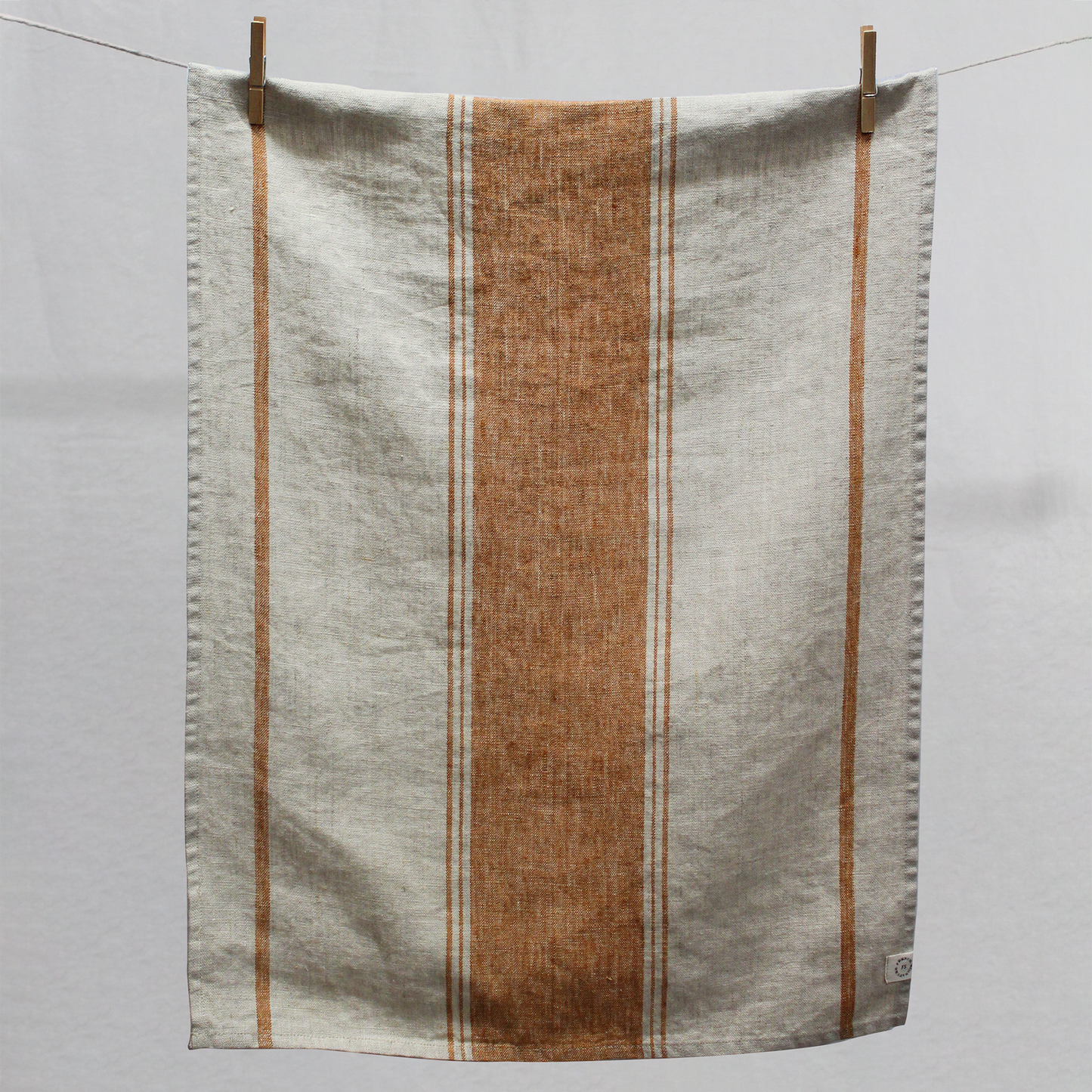 Louis Linen Tea Towel | Tabac