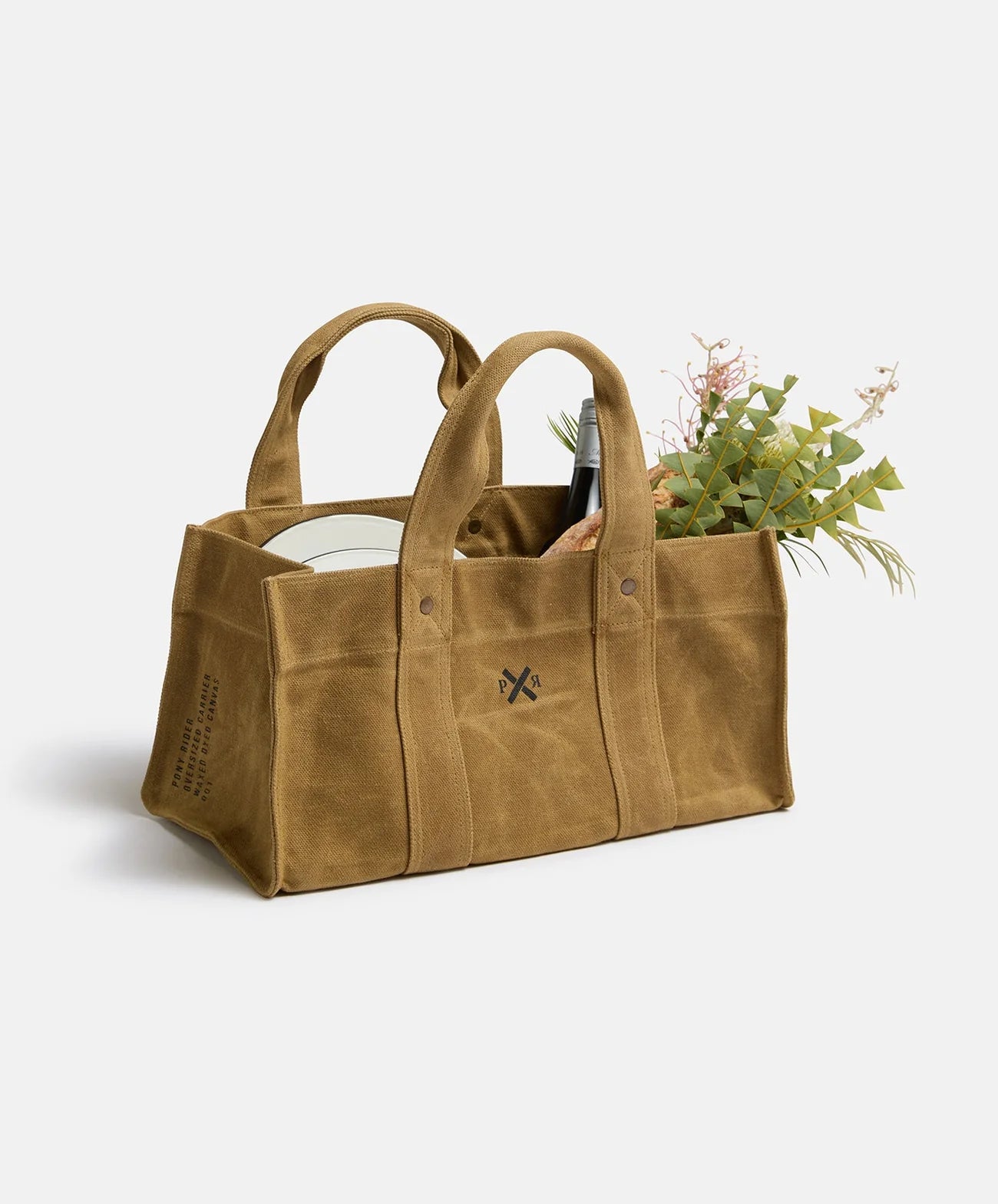 pony rider crafters basket | clay