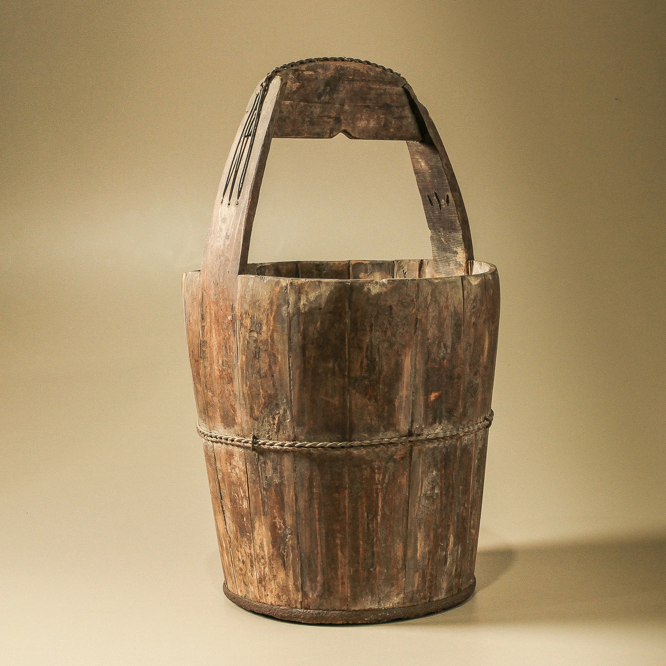 Chinese Antique Rice Bucket