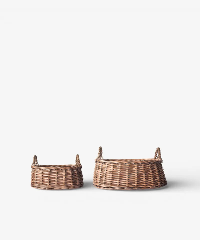 Riviera Woven Low Baskets | Set 2