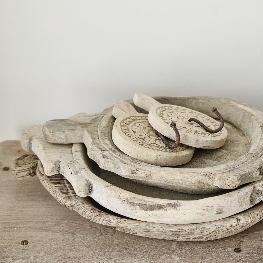 Carved Vintage Single Wall Hooks