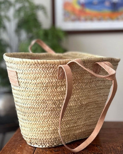 marketeer double basket | natural