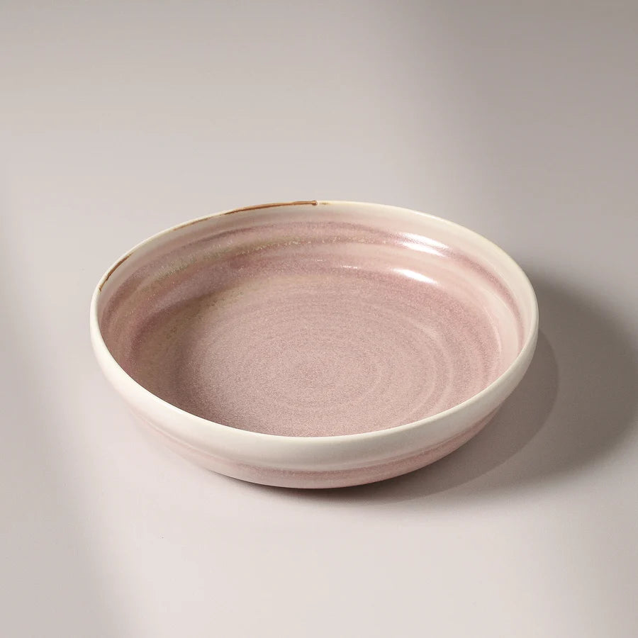 Suiki Deep Side Plate | Dusty Pink